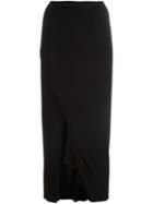 Rick Owens Lilies 'pods' Skirt, Women's, Size: 42, Black, Polyamide/viscose/angora