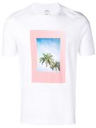 Altea Palm Tree Print T-shirt - White