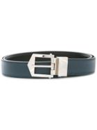 Givenchy Classic Belt, Men's, Size: 90, Blue, Calf Leather/brass