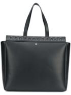 Versace Micro-studded Tote Bag - Black