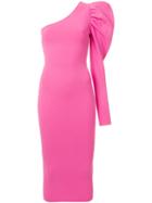 Stella Mccartney One-shoulder Dress - Pink & Purple