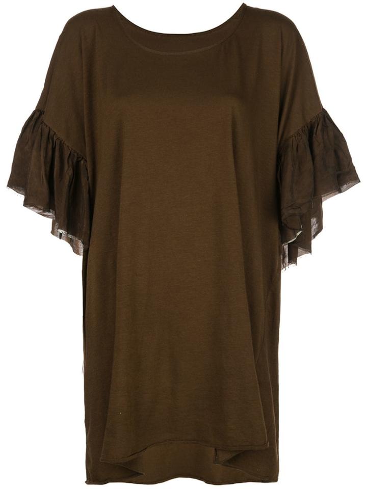 Uma Wang Oversized T-shirt - Brown