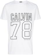 Calvin Klein Jeans Embroidered Logo T-shirt - White