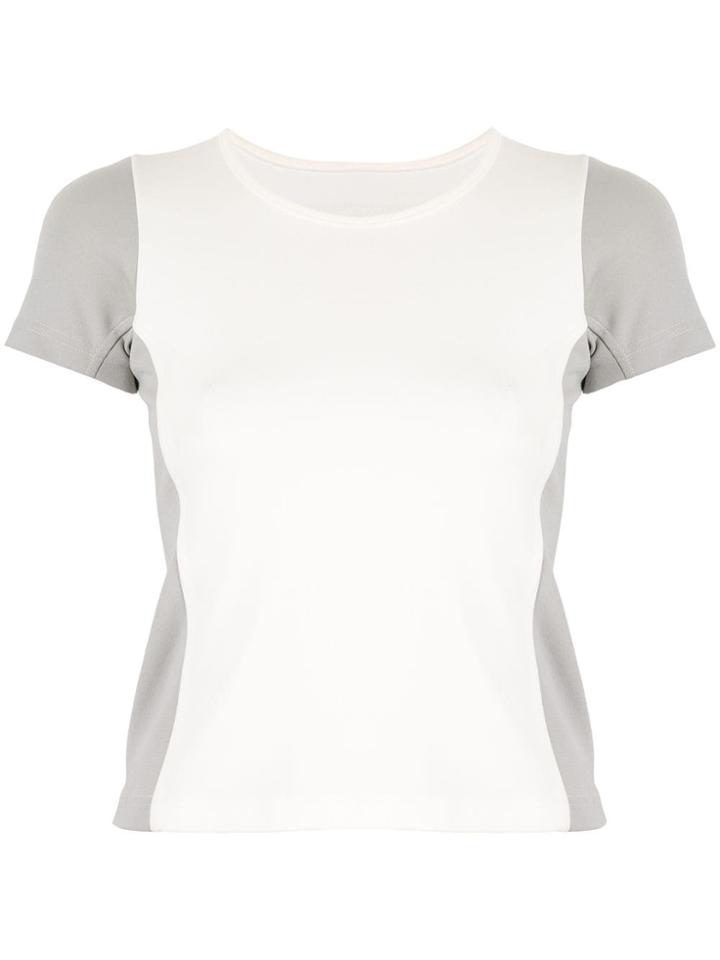 Chanel Pre-owned Chanel Cc Sports Line Short Sleeve Tops - White