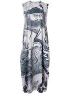 Comme Des Garçons Printed Tank Dress - Black