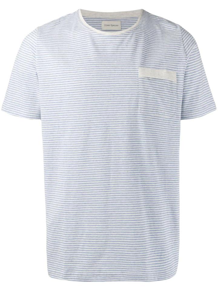 Oliver Spencer Enveloppe Tee - Blue