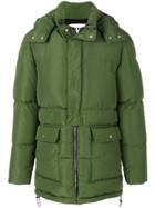 Msgm Puffer Jacket - Green