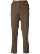 Education From Young Machines Slim-fit Tailored Trousers - Green