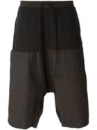 Lost & Found Rooms Panelled Drawstring Shorts