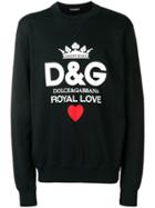 Dolce & Gabbana Royal Love Sweatshirt - Black
