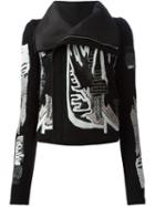 Rick Owens Embroidered Biker Jacket