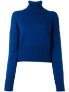 Société Anonyme 'charlize' Turtleneck Pullover, Women's, Size: 1, Blue, Wool