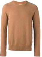 Maison Margiela Crew Neck Jumper, Men's, Size: Xl, Nude/neutrals, Cashmere/wool