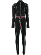 Karl Lagerfeld Karl X Kaia Jersey Catsuit - Black
