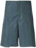 Wooyoungmi Oversized Pockets Shorts - Blue