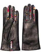 Paul Smith Swirl Gloves - Black