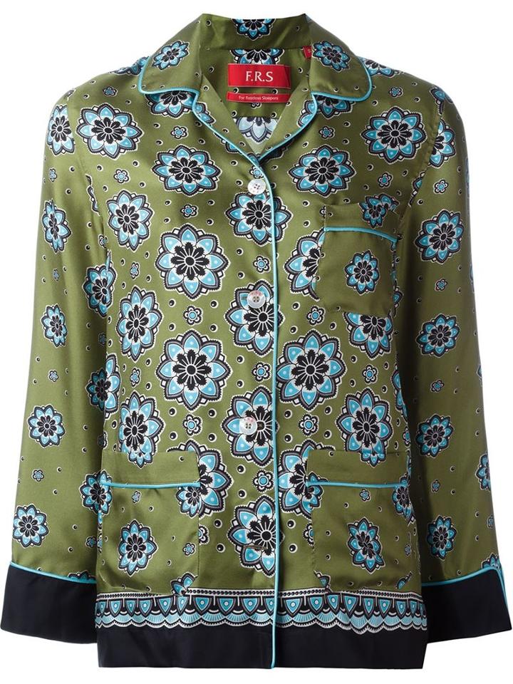 For Restless Sleepers Floral Print Pyjama Top