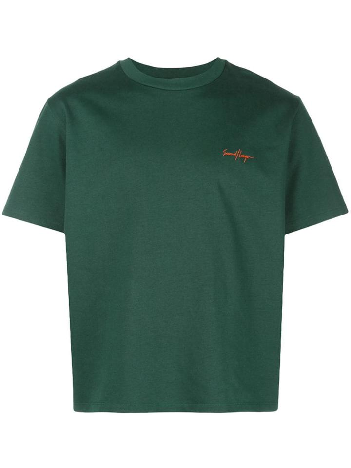 Second/layer Viridian Green T-shirt