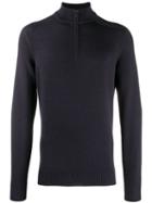 Loro Piana Zip Up Sweatshirt - Blue