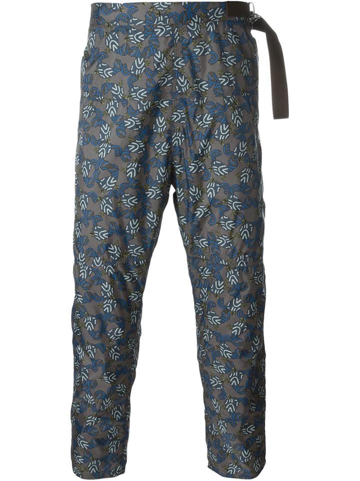Jil Sander Hook Detail Cropped Trousers
