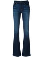 7 For All Mankind Flared Jeans, Women's, Size: 27, Blue, Cotton/polyurethane