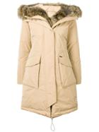 Woolrich Feather Down Parka - Brown