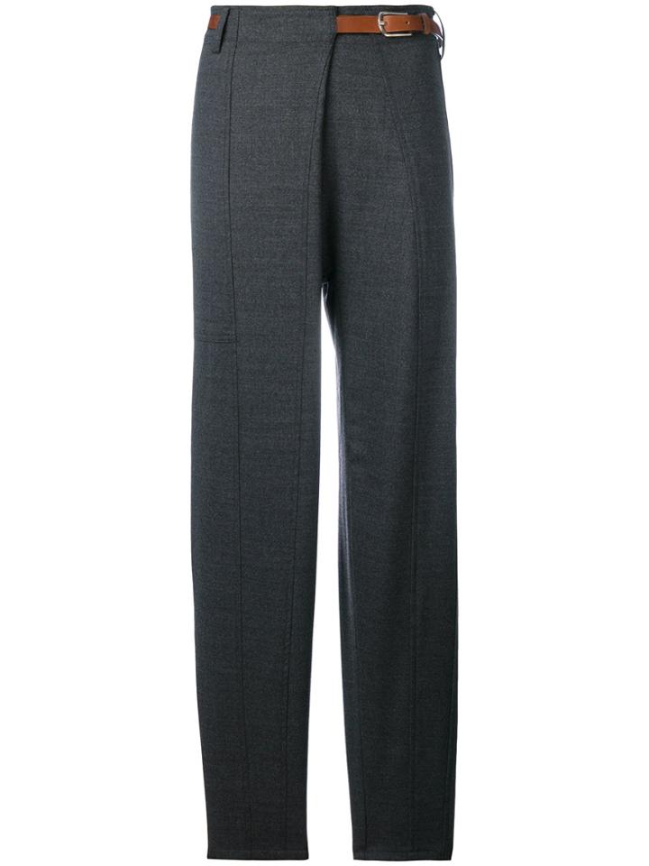 Barena Slouched Tailored Trousers - Grey
