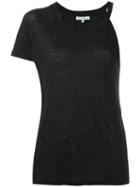 Iro Asymmetric Top, Women's, Size: Large, Black, Linen/flax