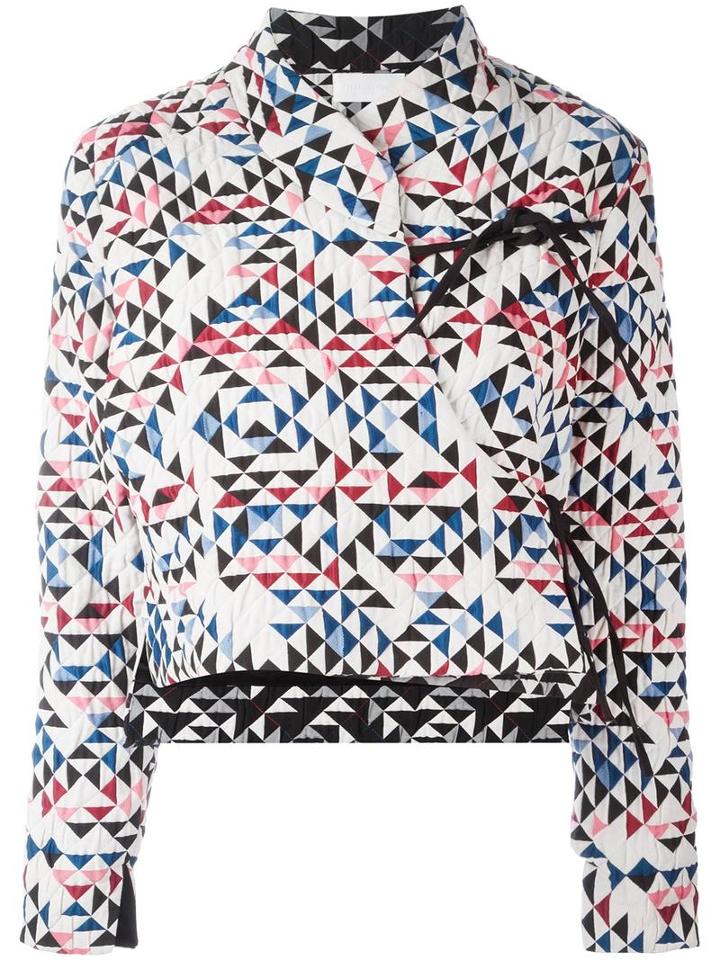 Reality Studio 'soo' Quilted Wrap Jacket, Women's, Size: Small, Polyester/cotton