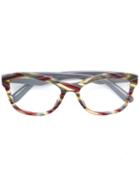 Rectangular Shaped Glasses, Red, Acetate, Prada Eyewear