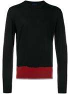 Lanvin Colour Block Hem Sweatshirt