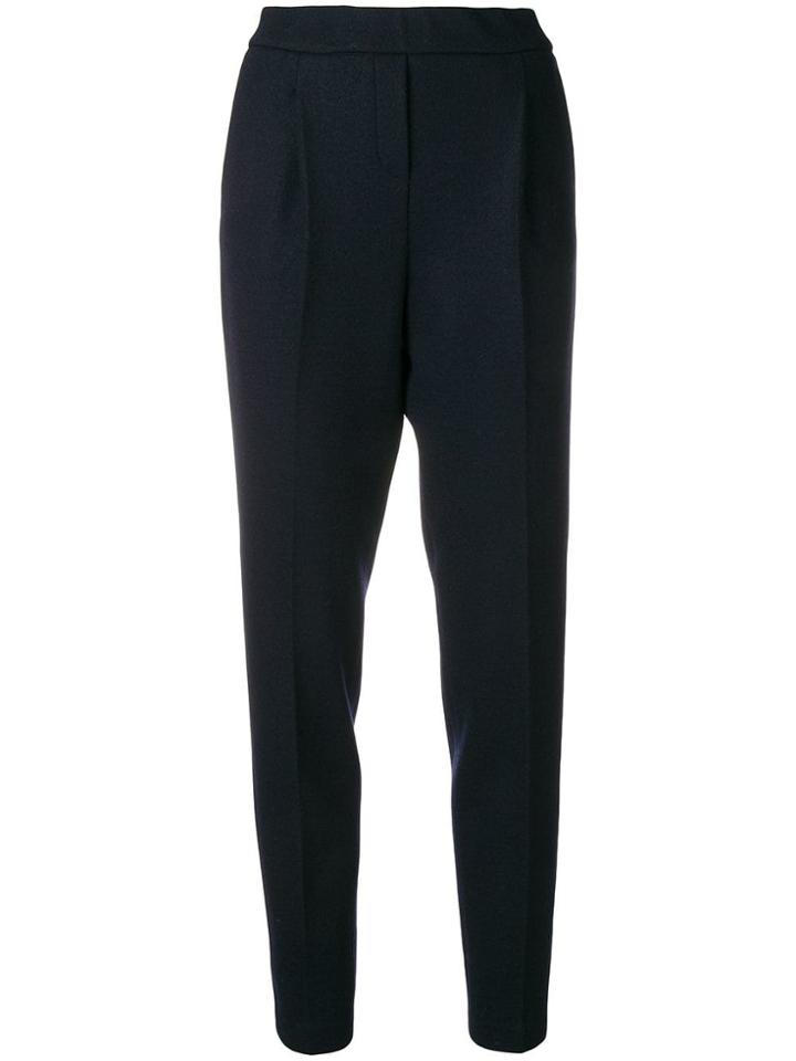 Fabiana Filippi Tapered Leg Track Pants - Blue