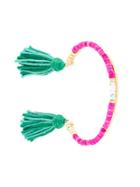 Aurelie Bidermann Howlite Sioux Bracelet - Metallic