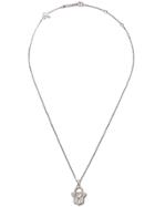 Chopard 18kt White Gold Good Luck Charms Diamond Pendant Necklace -