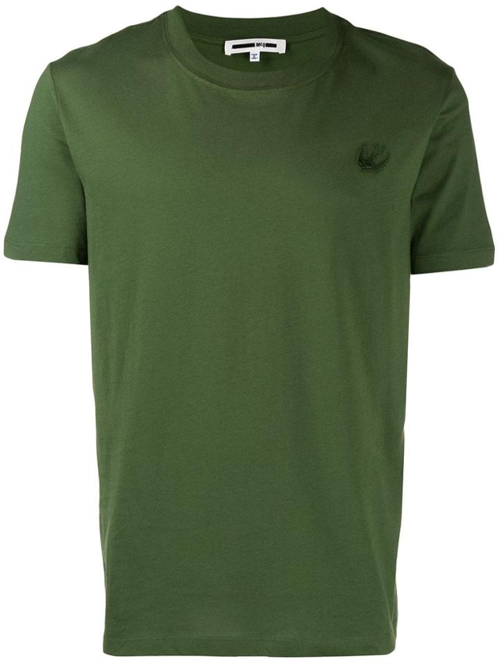 Mcq Alexander Mcqueen Swallow Embroidery T-shirt - Green