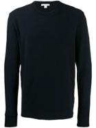 James Perse Long-sleeve Fitted Sweater - Blue