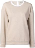 Peserico Long-sleeve Sweatshirt - Neutrals
