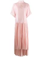 Atu Body Couture Sequinned Mock Neck Dress - Pink
