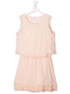 Chloé Sleeveless Shift Dress - Neutrals