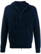 Z Zegna Zip-up Hoodie - Blue
