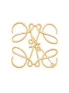 Loewe Anagram Brooch - Metallic