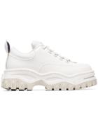 Eytys Angel Patent Leather Sneakers - White