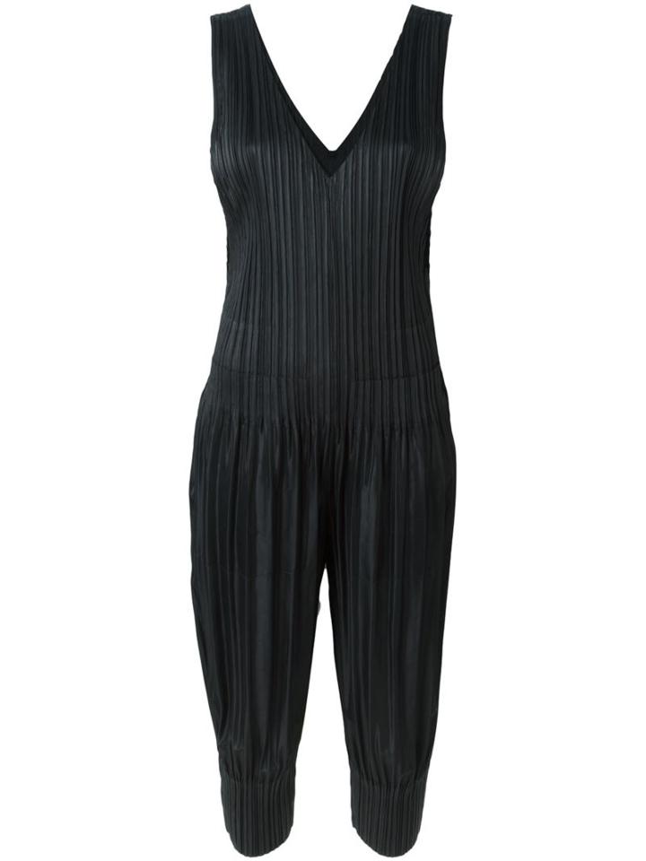 Pleats Please By Issey Miyake Sleeveless Pleated Jumpsuit