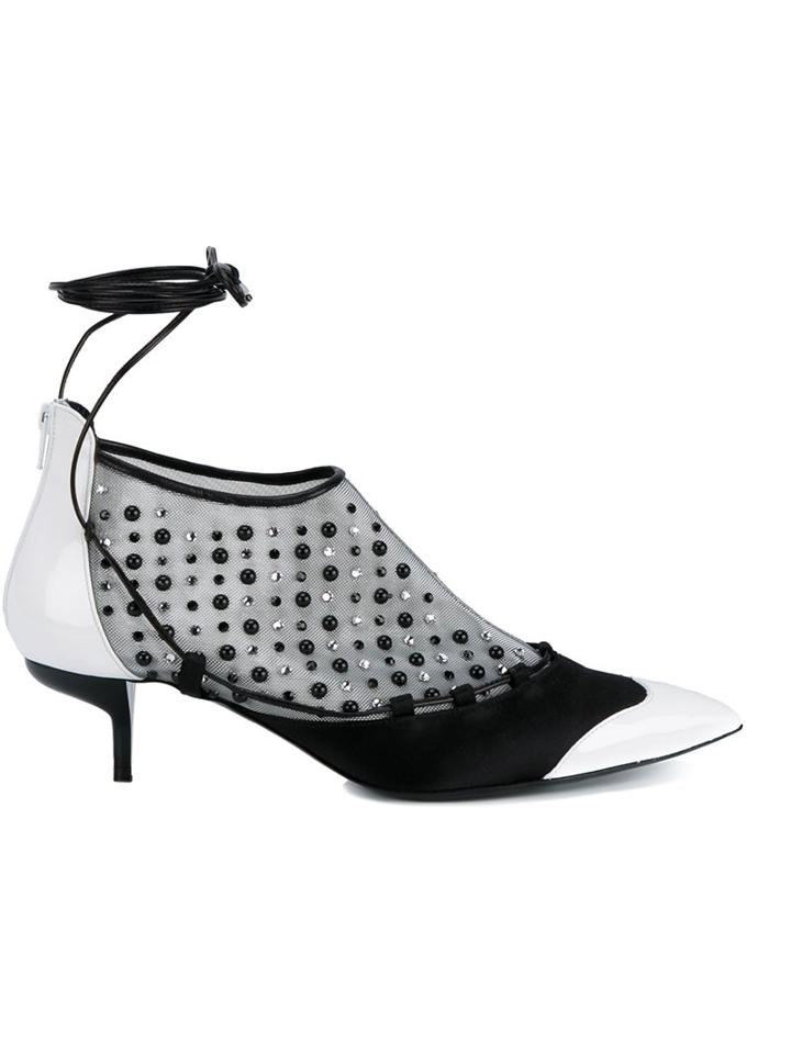 J.w.anderson Ankle Tie Embellished Pumps