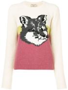 Maison Kitsuné Fox Sweater - Pink
