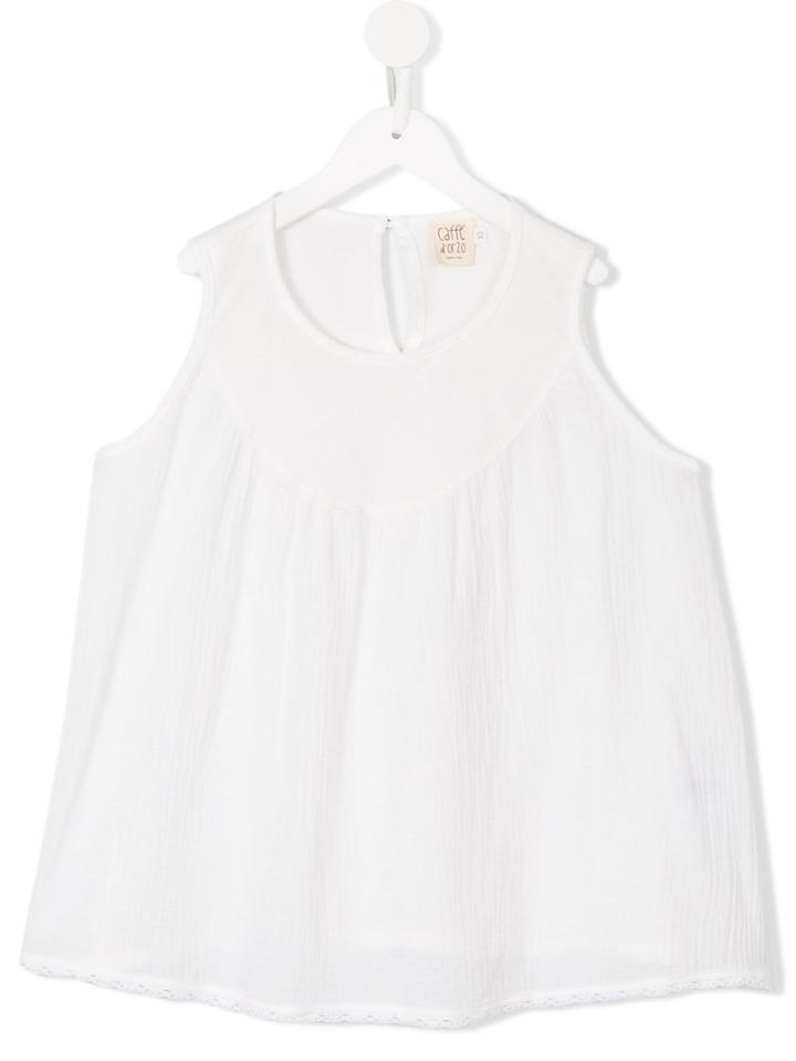 Caffe' D'orzo Gioia Blouse, Girl's, Size: 14 Yrs, White