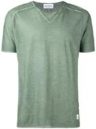 Dondup Flared T-shirt, Men's, Size: Large, Green, Cotton