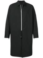 Neil Barrett Oversized Midi Coat - Black