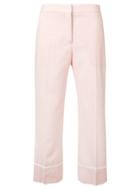 Fabiana Filippi Cropped High Waisted Trousers - Pink