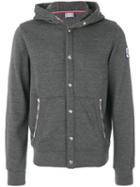 Moncler Button Up Hoodie - Grey